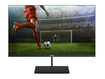 מסך F27" LED עם חיבור HDMI ורמקולים צבע שחור פאנל IPS