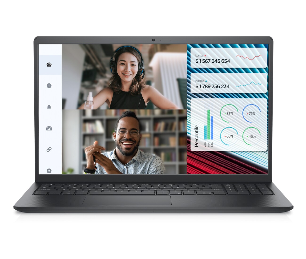 מחשב נייד Dell Vostro-3520 i5-1235U-16Gb-512Gb-W11