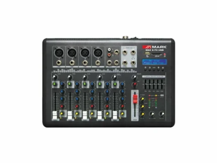 WORK MAX 6 FX USB BT – מיקסר 6 ערוצים עם אפקטים, USB ו‑Bluetooth