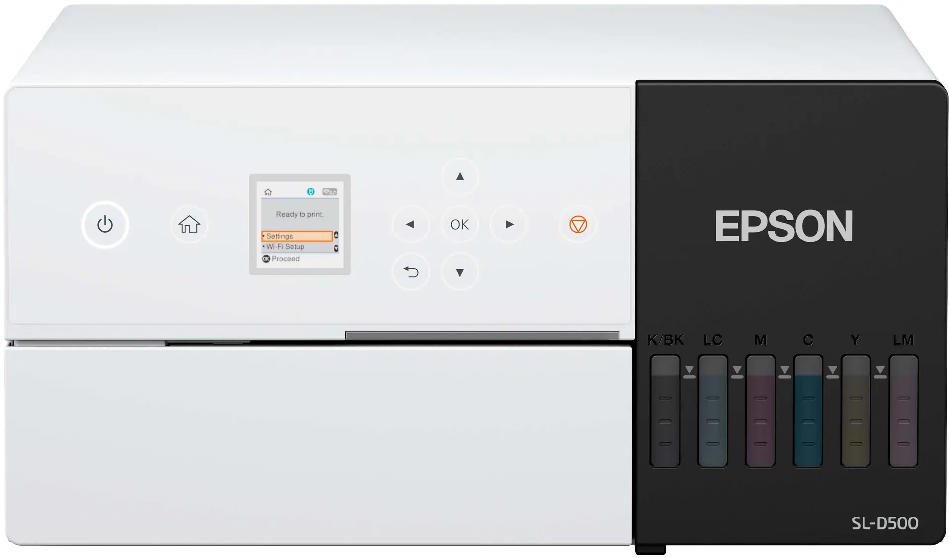 Epson SureLab SL-D500 - מדפסת פוטו מקצועית + 6 בקבוקי דיו + 2000 ניירות פוטו 10X15