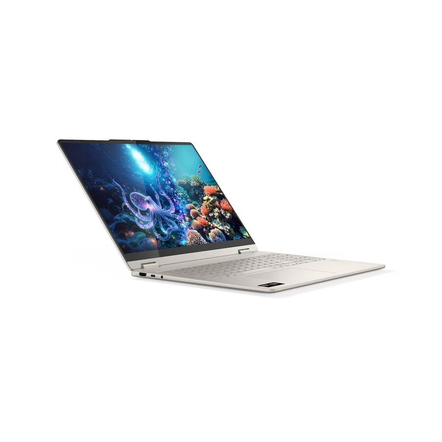 Lenovo YOGA 7 2-IN-1 | AMD Ryzen™ 7 8840HS | 512GB SSD | 16GB RAM | 16" (1920x1200) | TOUCHSCREEN | Win11 | Backlit Keyboard | ARCTIC GREY | 3Y Warranty – תמונה 3