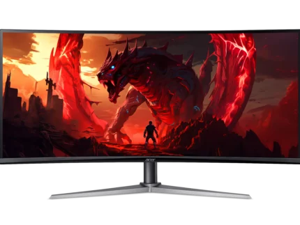Acer ED340CUR | 34" Curved UWQHD | 240Hz | VA 1ms | 21:9 | HDMI 2.1 + DP 1.4 | רמקולים