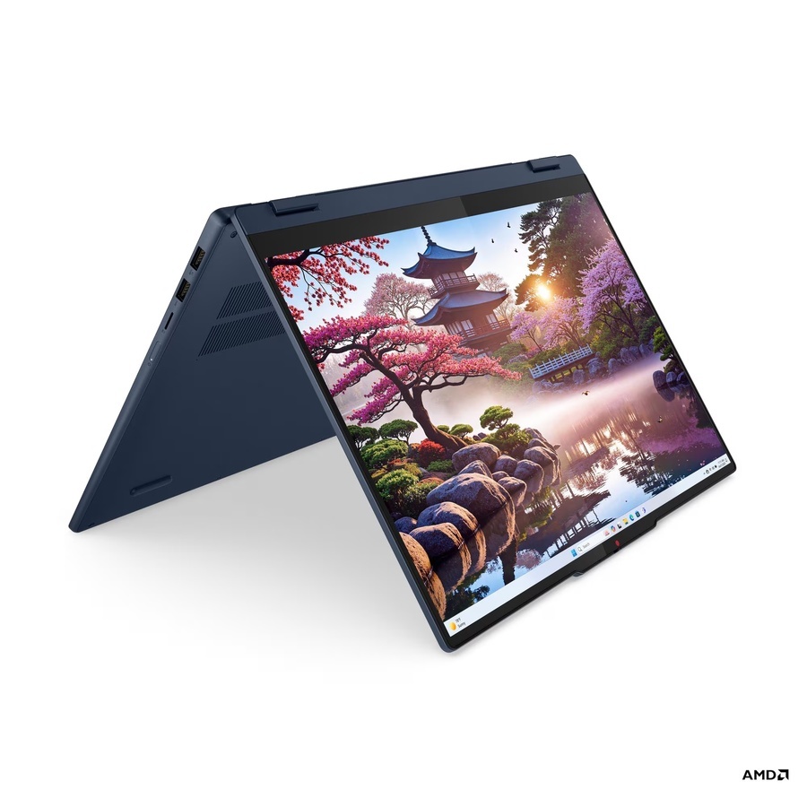 Lenovo 5 2-IN-1 | Ryzen 7 8845HS | 1TB SSD | 16GB RAM | 16" WUXGA IPS | TOUCHSCREEN | Win11 | Backlit Keyboard | LUNA GREY | 3Y Warranty - 83DS0056US – תמונה 11