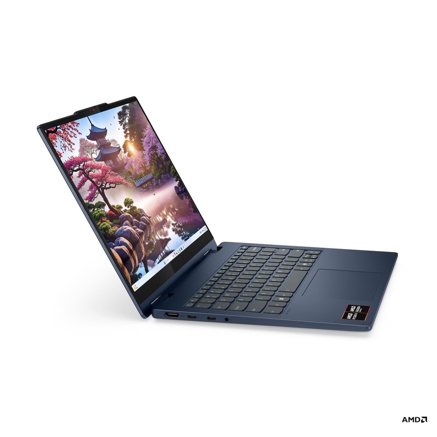 Lenovo 5 2-IN-1 | Ryzen 7 8845HS | 1TB SSD | 16GB RAM | 16" WUXGA IPS | TOUCHSCREEN | Win11 | Backlit Keyboard | LUNA GREY | 3Y Warranty - 83DS0056US – תמונה 4