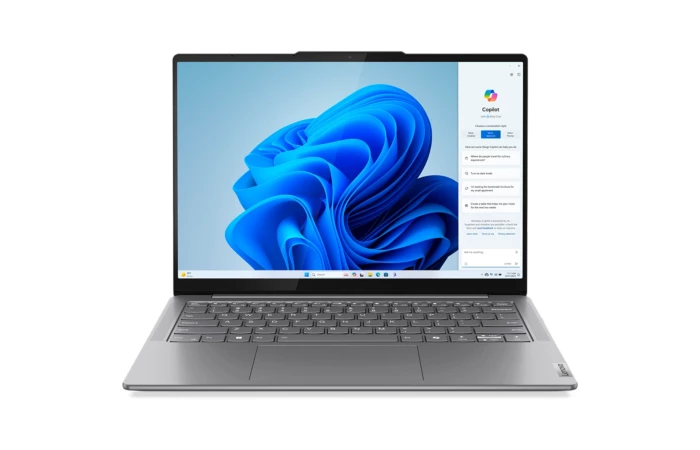Lenovo Slim 7 | Core Ultra 7 155H | 1TB SSD | 32GB RAM | 14" WUXGA IPS OLED | TOUCHSCREEN | Win11 | Backlit Keyboard | LUNA GRAY | 3Y Warrnty – תמונה 3