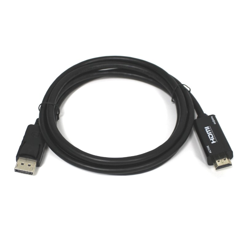 Gold Touch כבל Active DisplayPort ל-HDMI | 4K@60Hz | 1.8 / 3 / 10 מטר