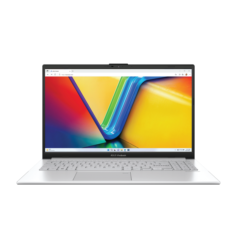 ASUS Vivobook Go | Celeron N150 | 256GB UFS OB | 8GB RAM OB | 15.6" FHD | Win11 | SILVER | 1Y Warranty
