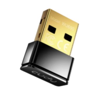 Cudy WU650 AC650 | מתאם WiFi USB דו-תדרי 2.4GHz/5GHz