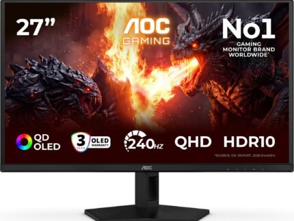 AOC Gaming Q27G41ZDF | 26.5" QD-OLED QHD | 240Hz | 0.03ms | G-SYNC Compatible