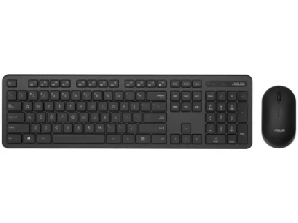 ASUS CW101 | סט מקלדת ועכבר אלחוטי עברית | 2.4GHz | שחור
